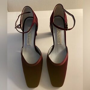 Nina Women's Burgundy Heels